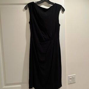 Suzi Chin for Maggy Boutique Black Midi Dress